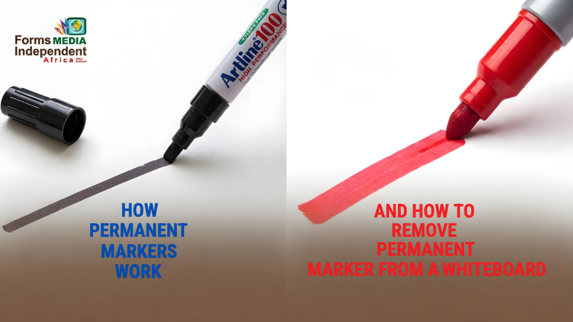 The Science behind permament martkers and how to remove permanent marker from whiteboards